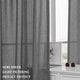 preview thumbnail 18 of 36, Linen Textured Light Filtering Back Tap/ Rod Pocket Curtain Panels (Set of 2)