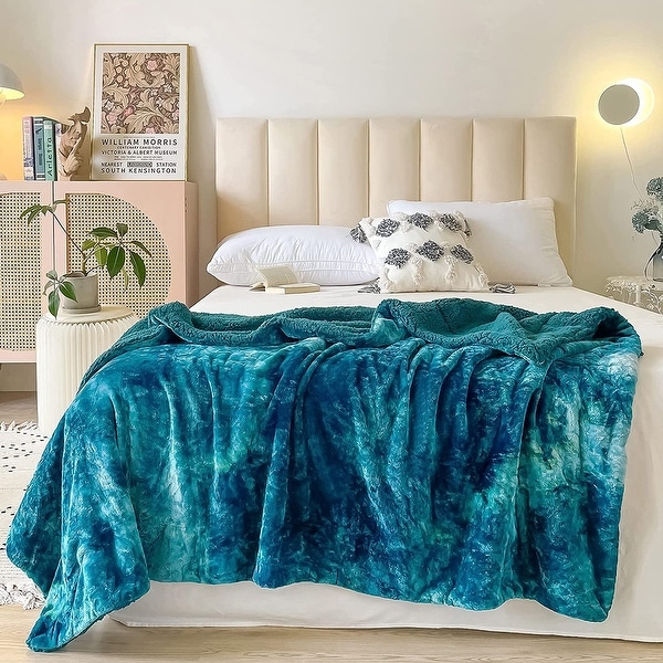 Sherpa Fleece Throw Blanket Super Soft Plush Warm Bed Bath
