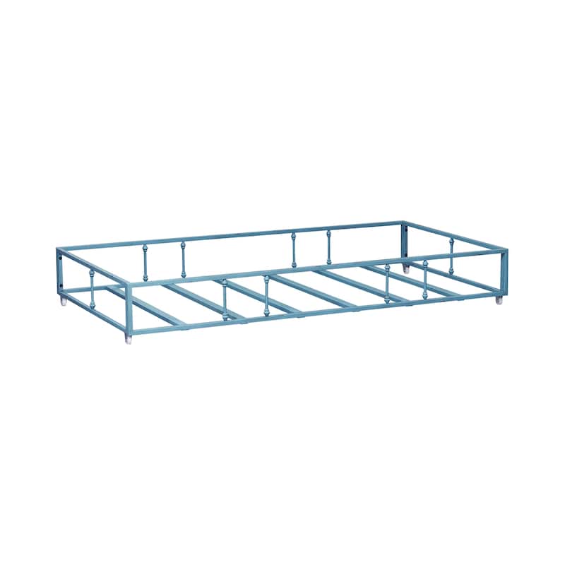 Vintage Series Distressed Metal Twin Metal Trundle