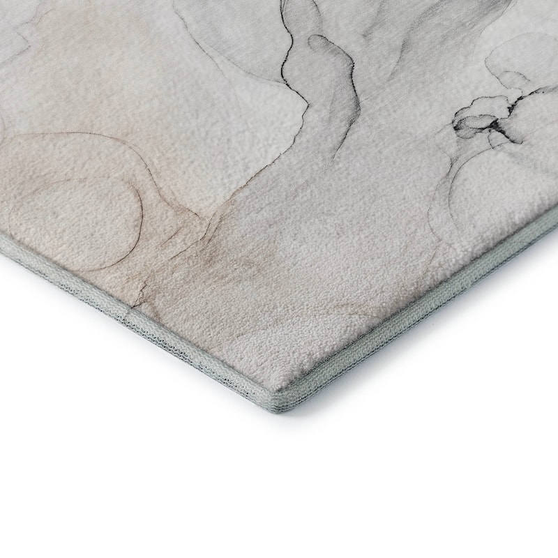 Premium Washable Super Soft Modern Watercolor Mayfield Rug