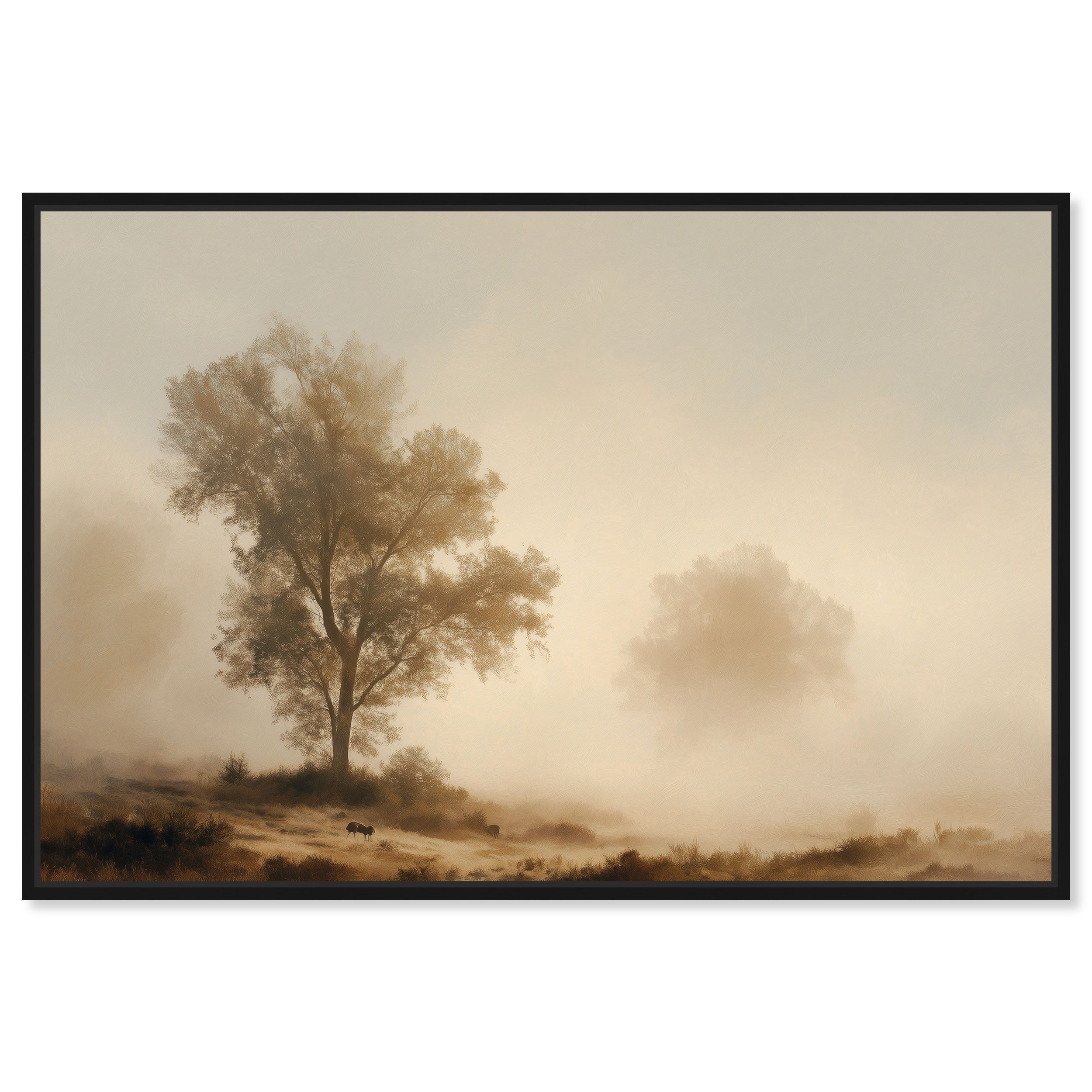Morning Peace II Religious Wall Decor Framed Canvas by Art Remedy