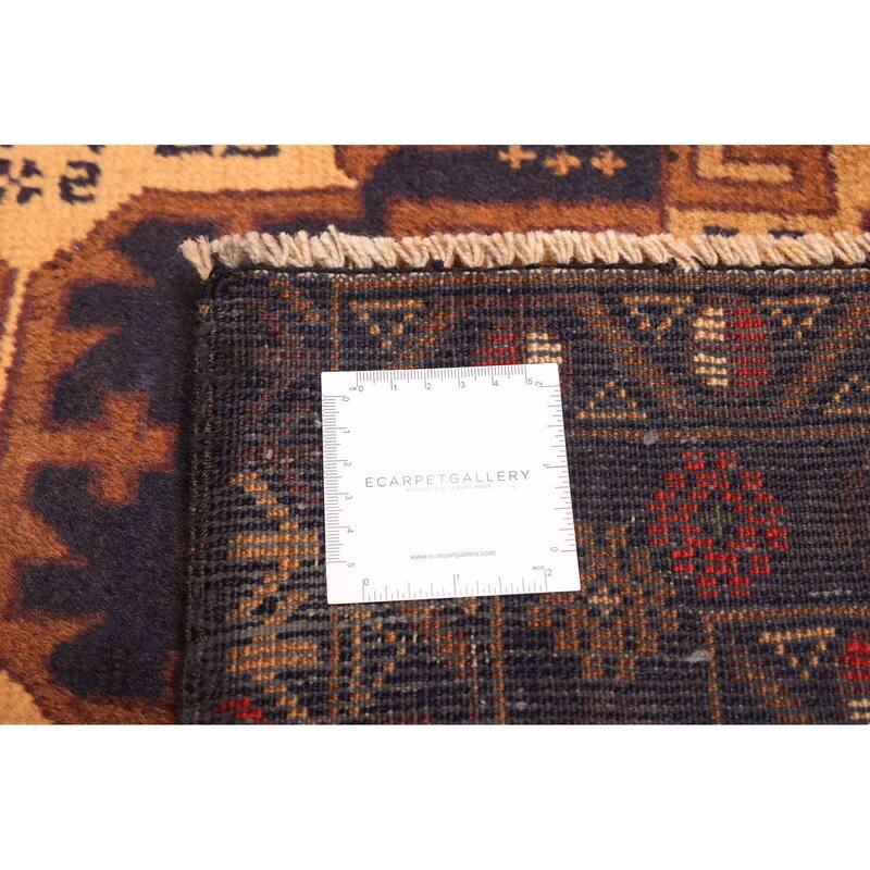 ECARPETGALLERY Hand-knotted Teimani Beige Wool Rug - 3'4 x 6'5