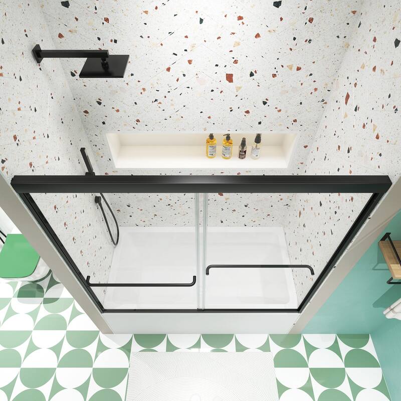 60" x 58" Sliding Framed Shower Door - 60" x 58"