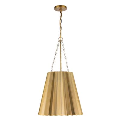 Alora Lighting PD528116 Plisse 16" Wide Pendant
