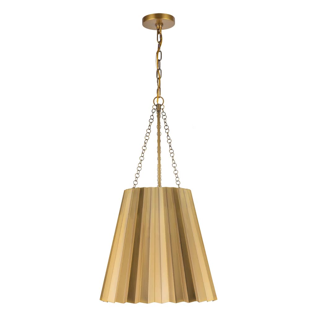 Alora Lighting PD528116 Plisse 16" Wide Pendant