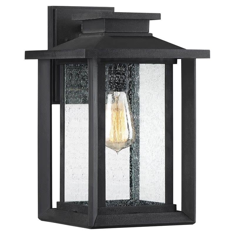 Bellevue Arthur 14" Tall Outdoor Wall Sconce - Earth Black