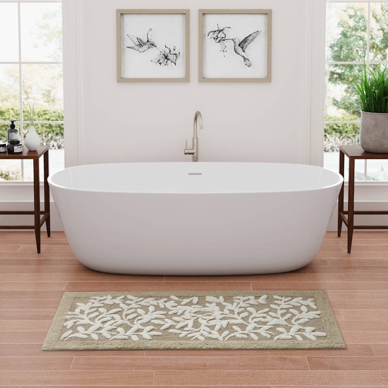 Madison Park Belle Cotton Tufted Bath Rug