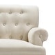 preview thumbnail 49 of 70, Moser Bay Arete Upholstered Tufted Settee Chesterfield Style Loveseat, Velvet or Linen