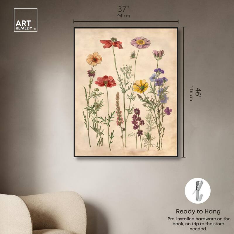 Pollinator Portrait II Canvas by Art Remedy
