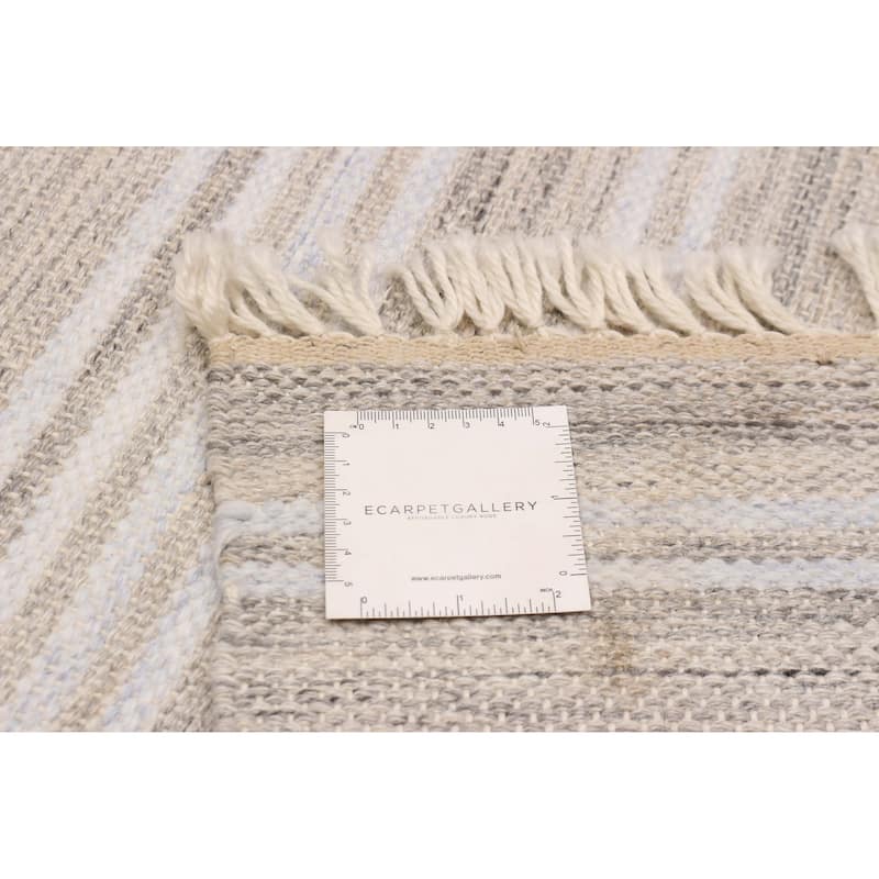 Boho Grey Kilim 5'2" x 7'10" - 5'2 x 7'10