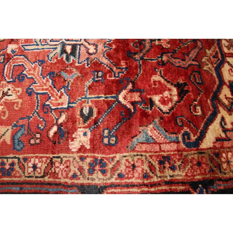 ECARPETGALLERY Hand-knotted Sarabi Red Wool Rug - 8'6 x 10'11