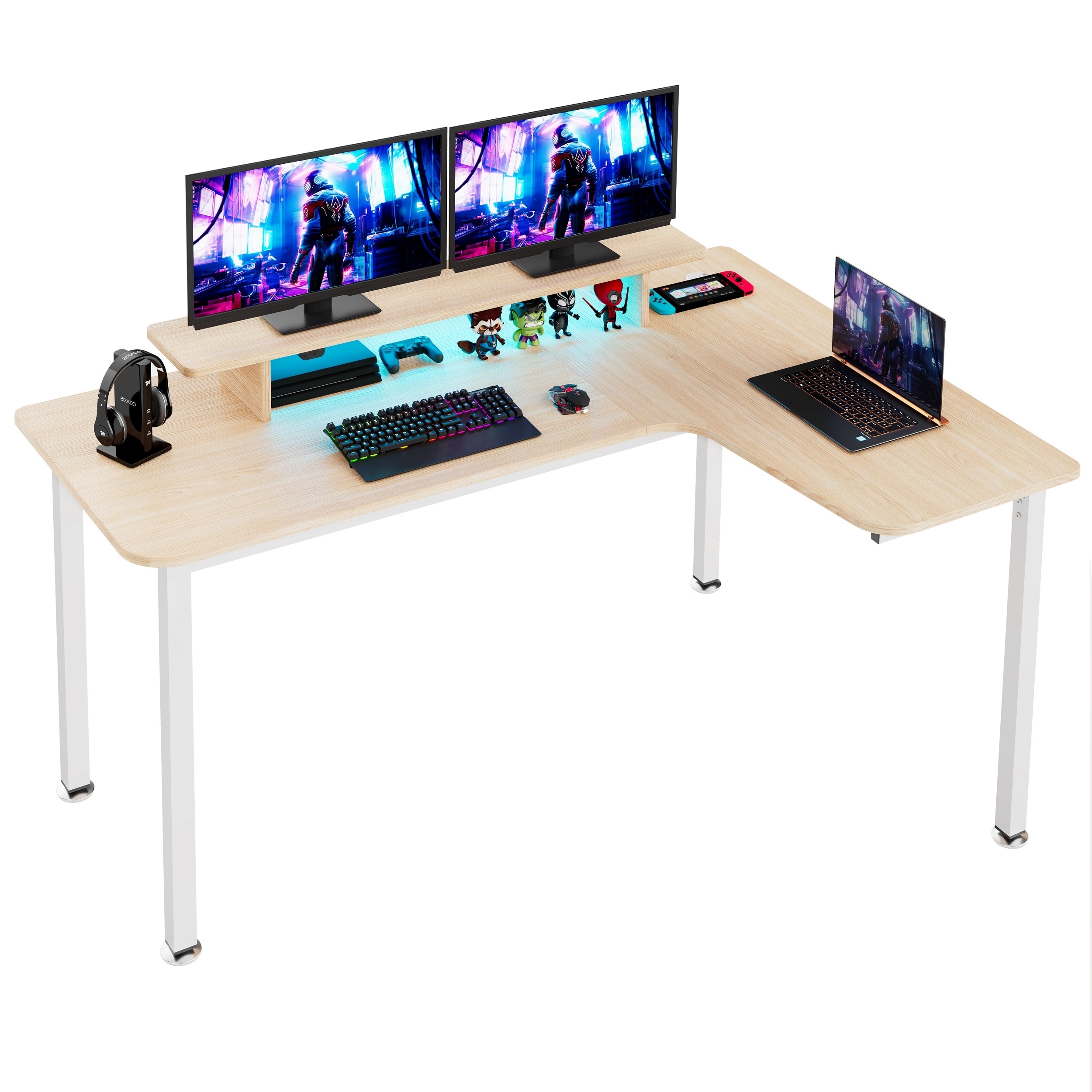 Eureka l shaped desk hot sale