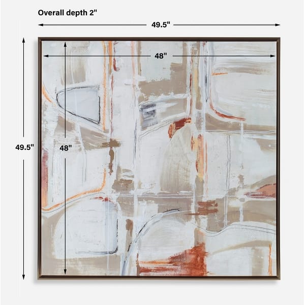 Uttermost Neutral Nirvana Abstract Canvas Art