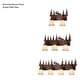 preview thumbnail 12 of 10, Yellowstone 2-Light 16.75 in. W Burnished Bronze Rustic Cabin Bathroom Vanity Lighting Fixture, Amber Glass Shade, Moose, Trees