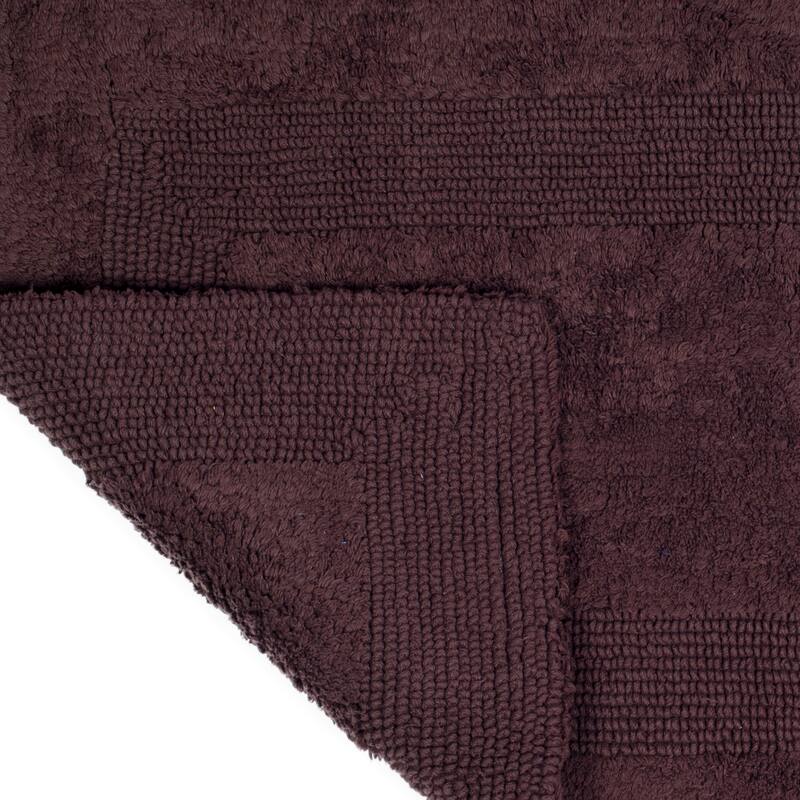 Bath Mat - 60x24-Inch Plush Cotton Bathroom Runner by Windsor Home