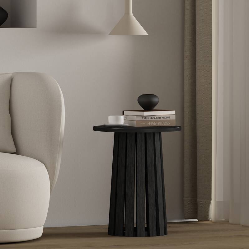 Manhattan Comfort Layla End Table - Black