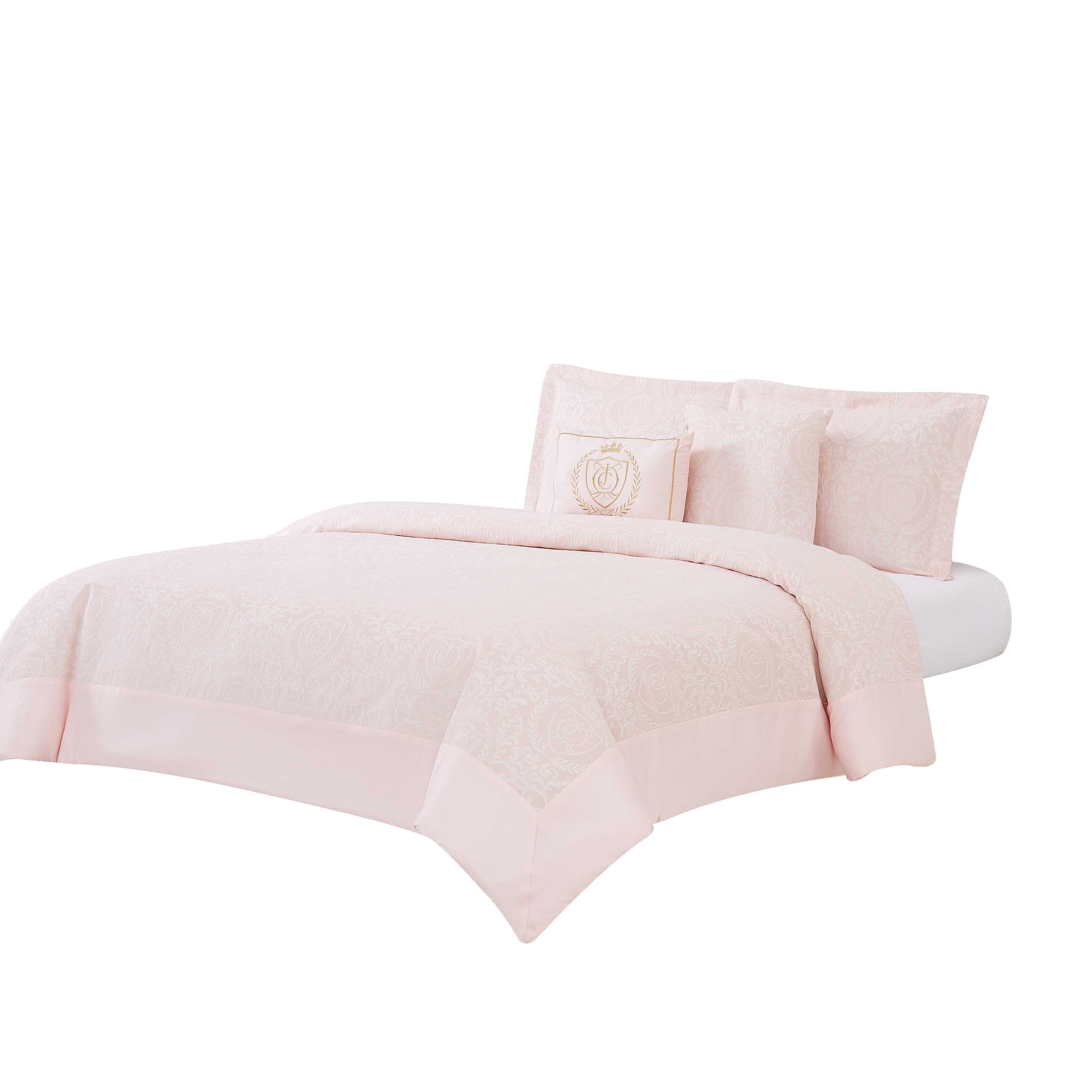 Juicy Couture Diamond Ruffle Reversible Comforter Set - On Sale - Bed Bath  & Beyond - 37773342