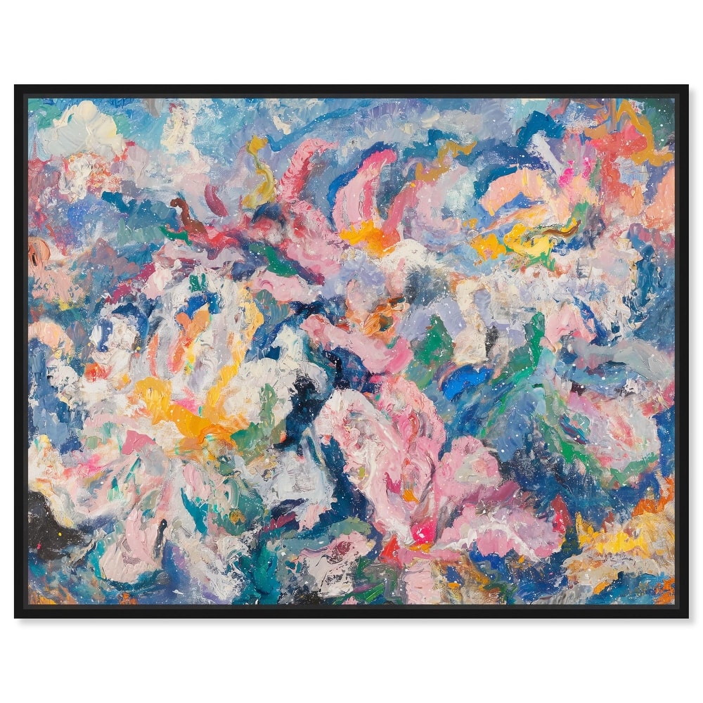 Pastel Riot II Canvas by Art Remedy