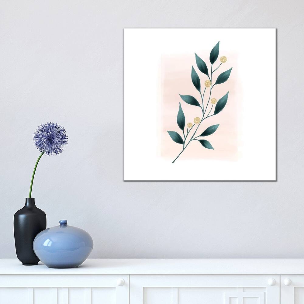 iCanvas "Botanical Minimalist Watercolor" by Nordic Print Studio Canvas Print