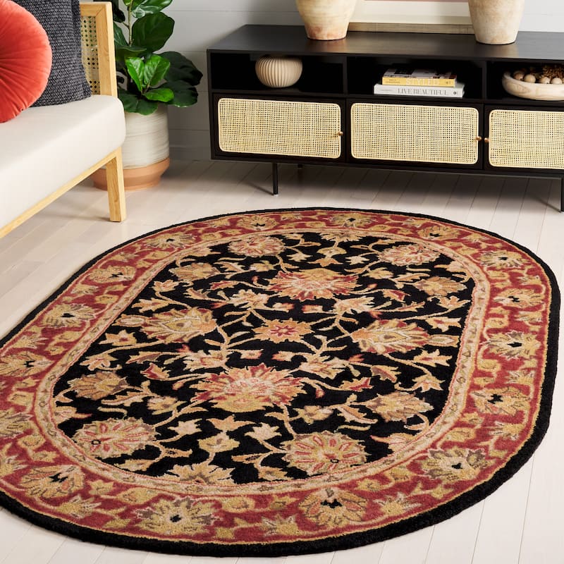 SAFAVIEH Handmade Heritage Burkhild Traditional Oriental Wool Rug