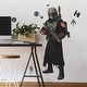 preview thumbnail 3 of 5, Red & Green & Brown Boba Fett Peel and Stick Giant Wall Decal by RoomMates