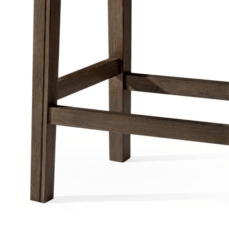 Maven Lane 26" Adrien Saddle Kitchen Counter Height Stool