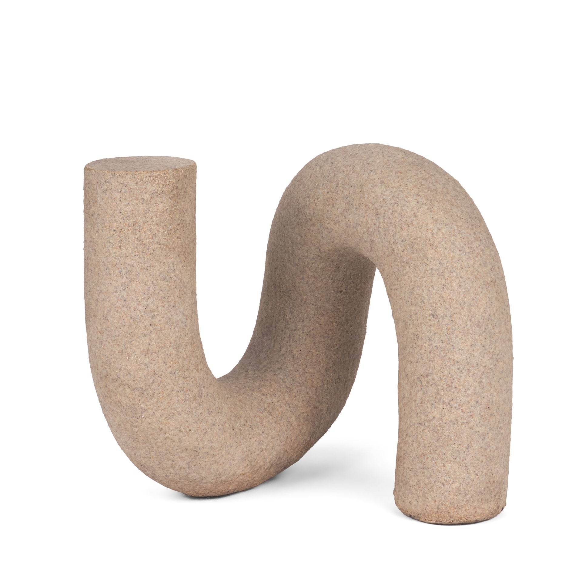 Mercana Kailas Resin Textured Sandstone / Gray Decorative Object