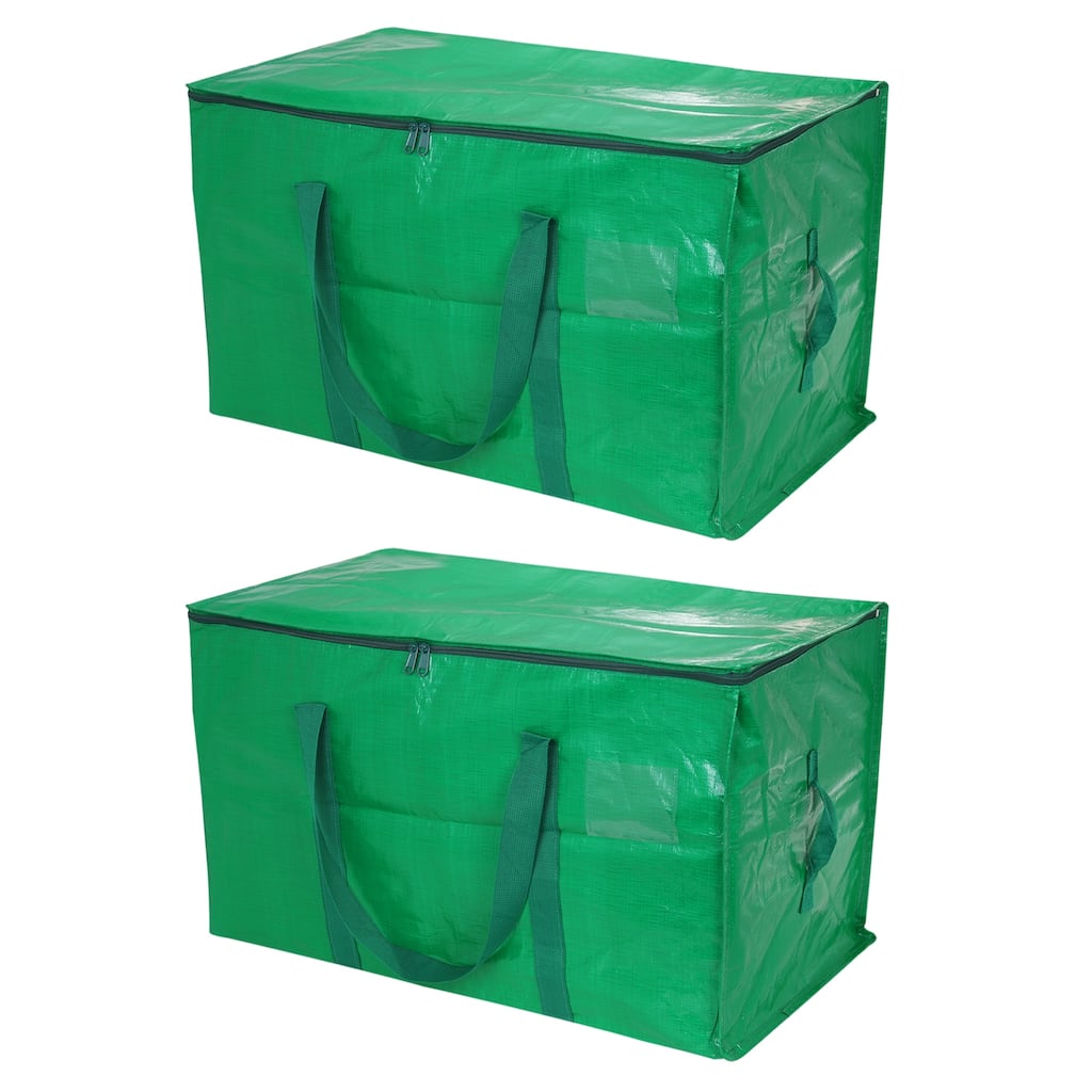 2 Pcs Extra Large Moving Bags with Handles and Zipper