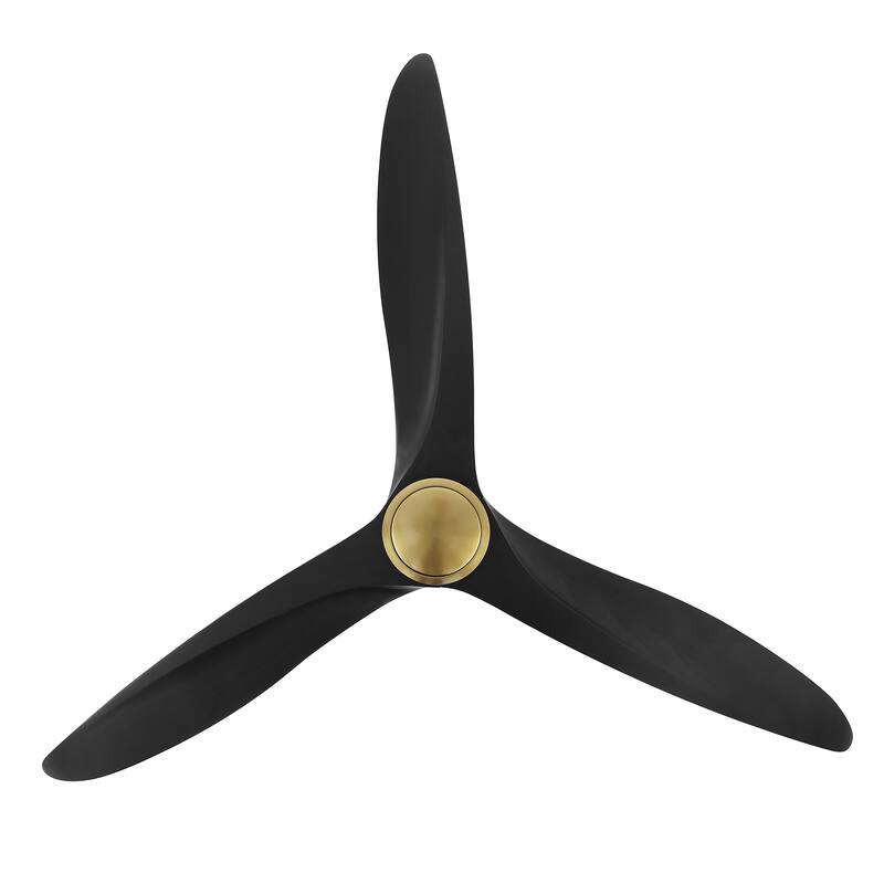 GetLedel 60" Solid Wood 3-Blade DC Motor Ceiling Fan with Remote Control