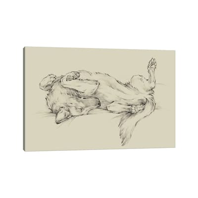 iCanvas "Dog Tired I" by Ethan Harper Canvas Print