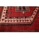preview thumbnail 6 of 7, ECARPETGALLERY Hand-knotted Konya Anatolian Red Wool Rug - 5'1 x 9'2