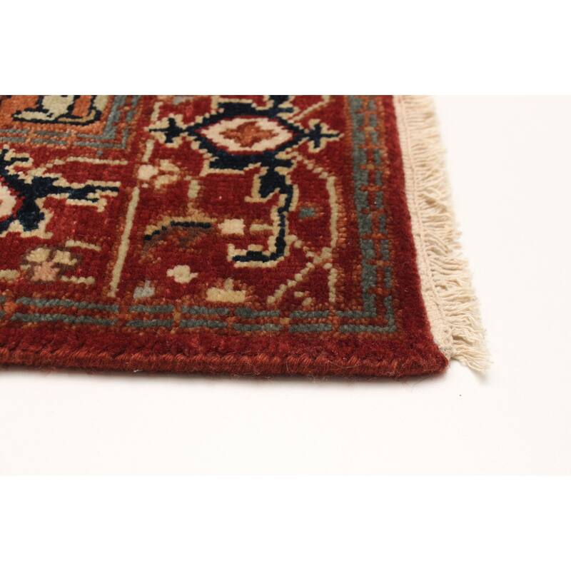 ECARPETGALLERY Hand-knotted Jules Sultane Copper Wool Rug - 3'1 x 5'0