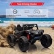 preview thumbnail 15 of 22, 2 Seaters 24V Ride on UTV with Remote Control,10AH Battery, 400W Powerful Motors with 17" EVA Wheels
