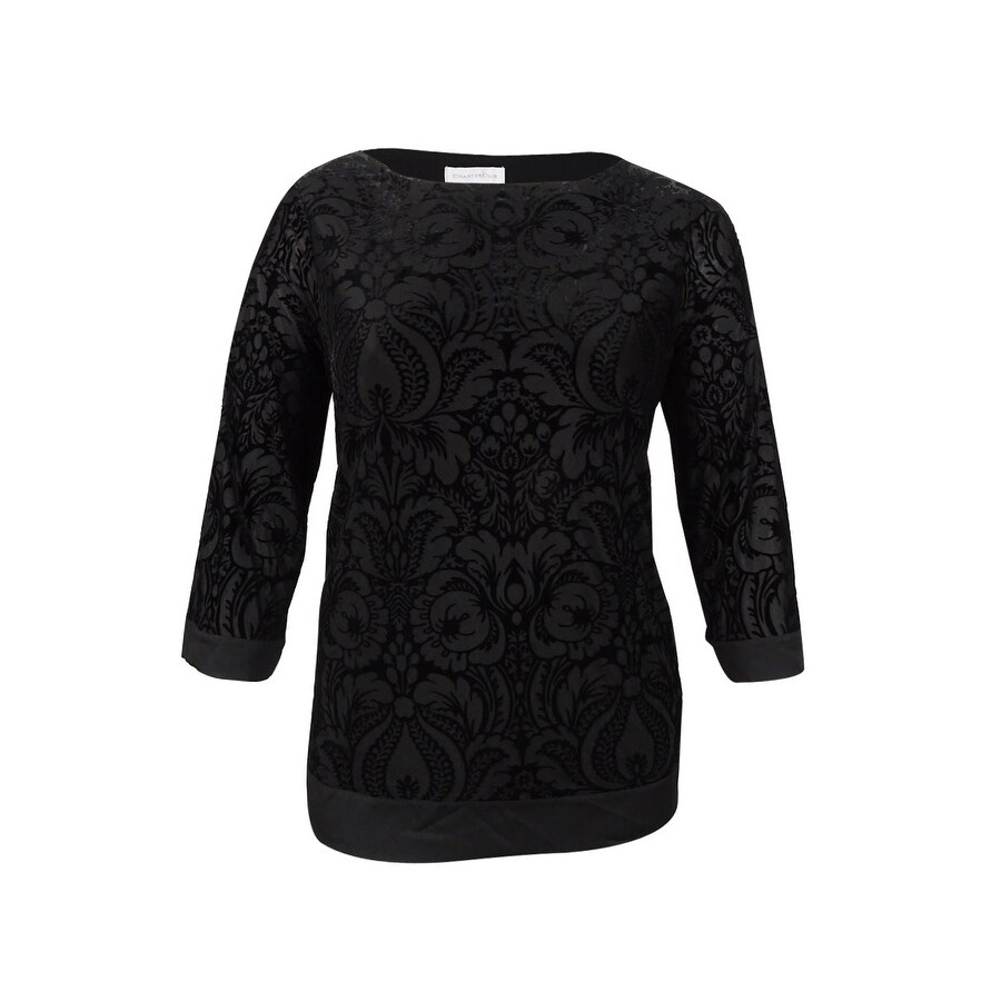 women's plus size velvet tops
