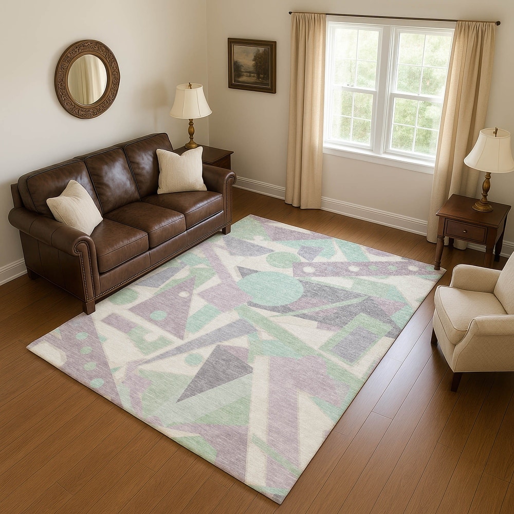 Premium Washable Super Soft Casual Contempoary Mayfield Rug