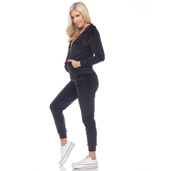 suede tracksuit womens