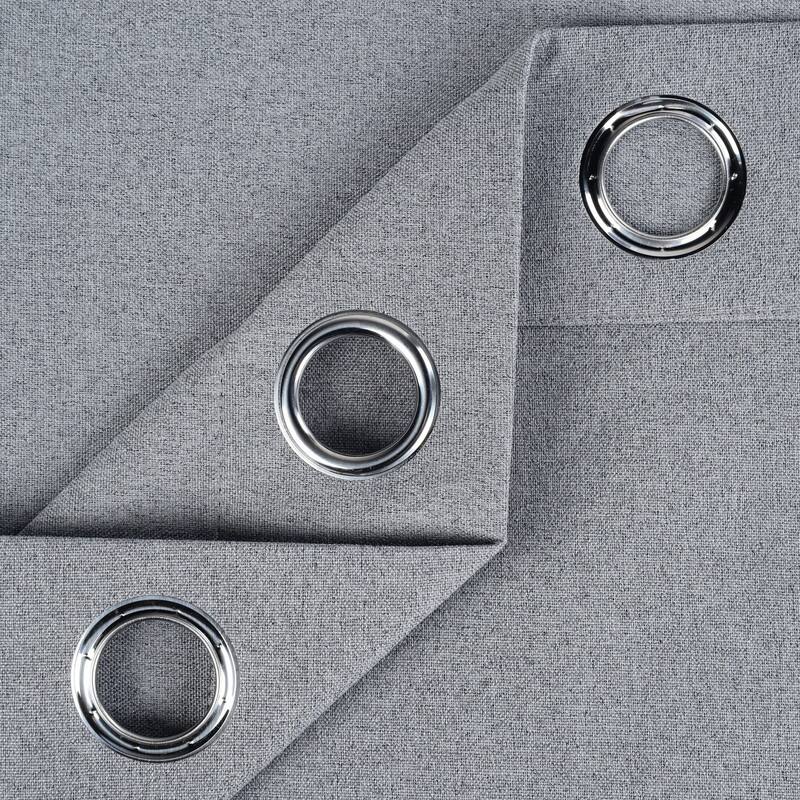 Superior Neal 100% Blackout Grommet Curtains, Set of 2 Panels