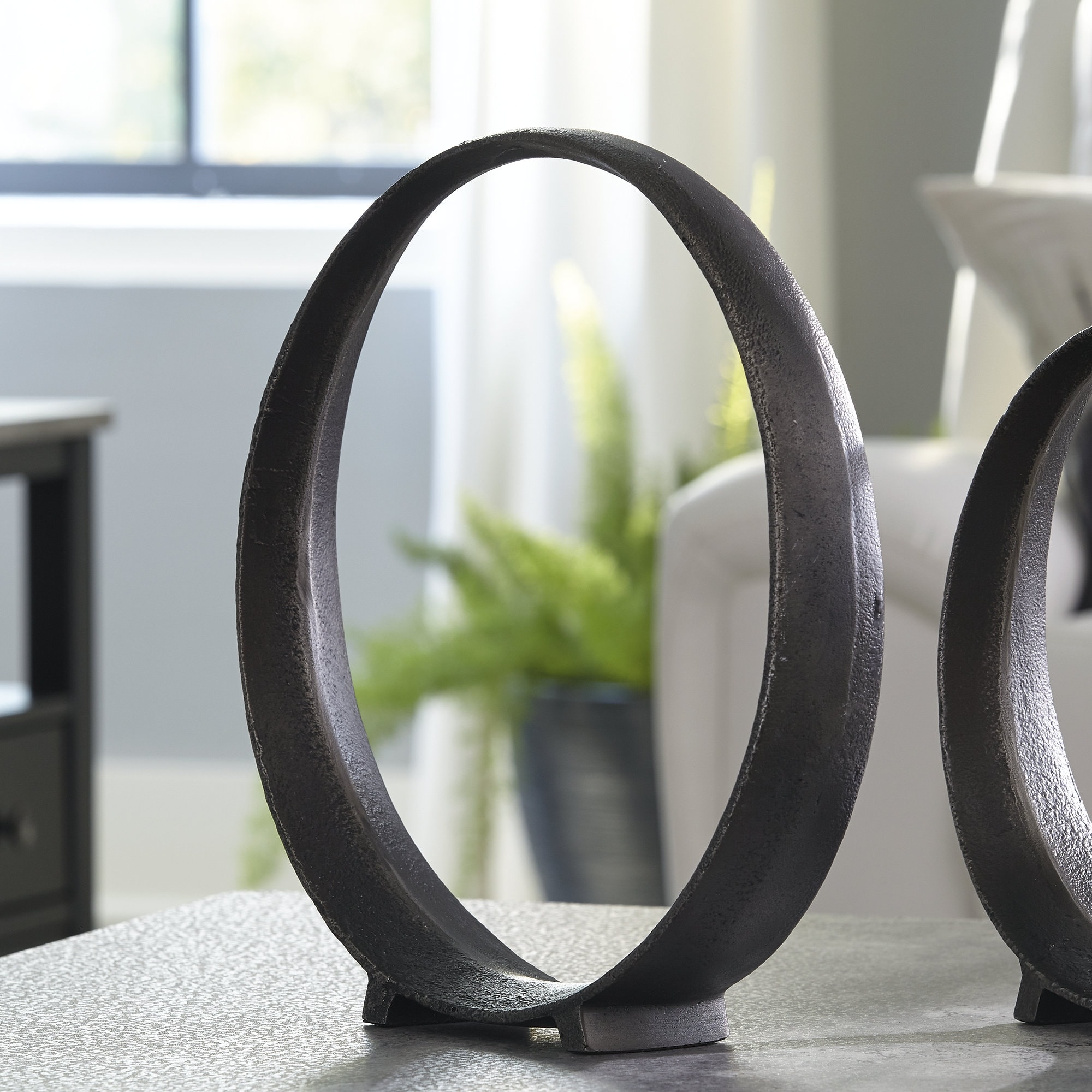 Signature Design by Ashley Ryandale Sculpture (Set of 2) - 14" W x 2.75" D x 14.5" H