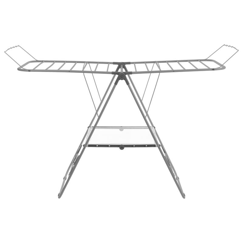 Everyday Home Indoor/Outdoor Folding Clothes Drying Rack