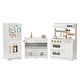preview thumbnail 14 of 18, Teamson Kids Little Chef Atlanta Modular Play Kitchen with Accessories - 60.75" L x 12.99" W x 34.37" H