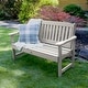 preview thumbnail 22 of 40, Lehigh 4-foot Eco-friendly Synthetic Wood Garden Bench