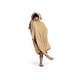 preview thumbnail 5 of 3, Kids Hooded Bath Towel with Pockets - Super Soft and Absorbent- Tan Dog