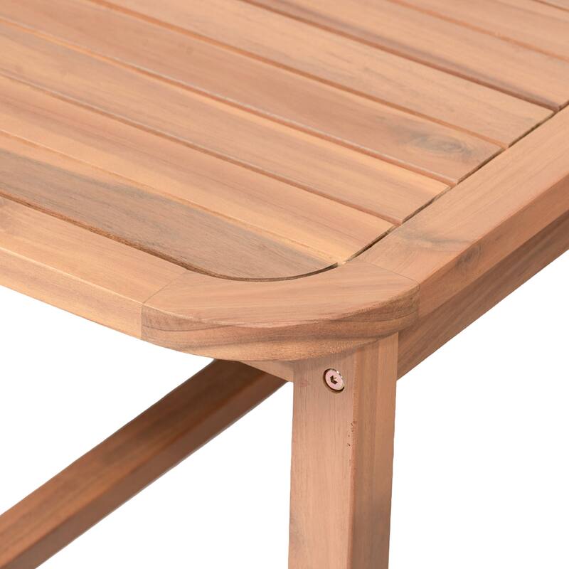 Christopher Knight Home - 47.24''Outdoor Patio Acacia Wood Coffee Table