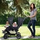preview thumbnail 2 of 21, Foldable Lightweight Front Back Seats Double Baby Stroller - 48" L x 22.5" W x 43" H