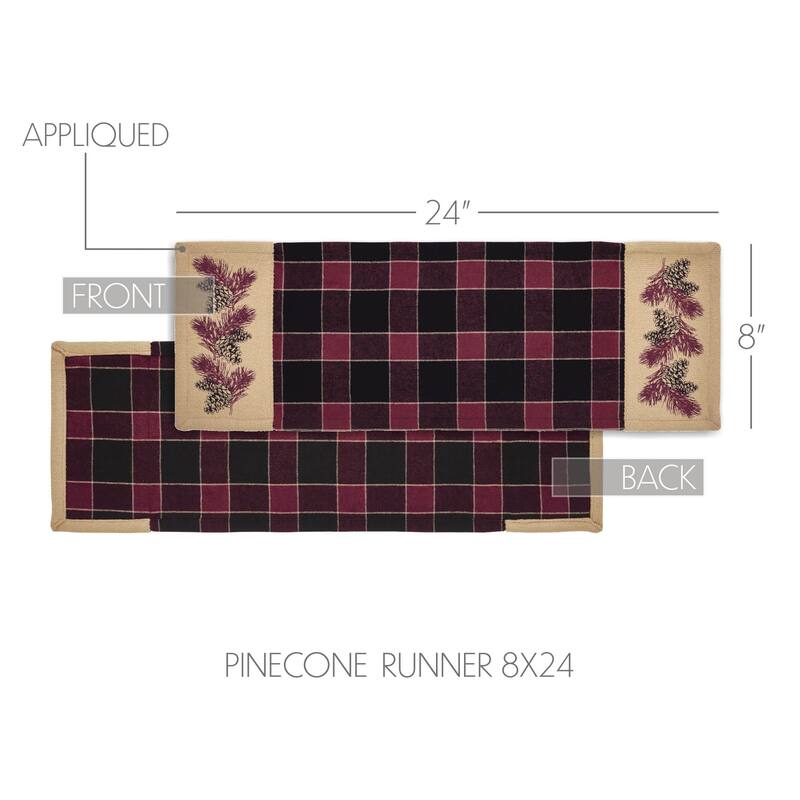 Connell Pinecone Runner 12x36