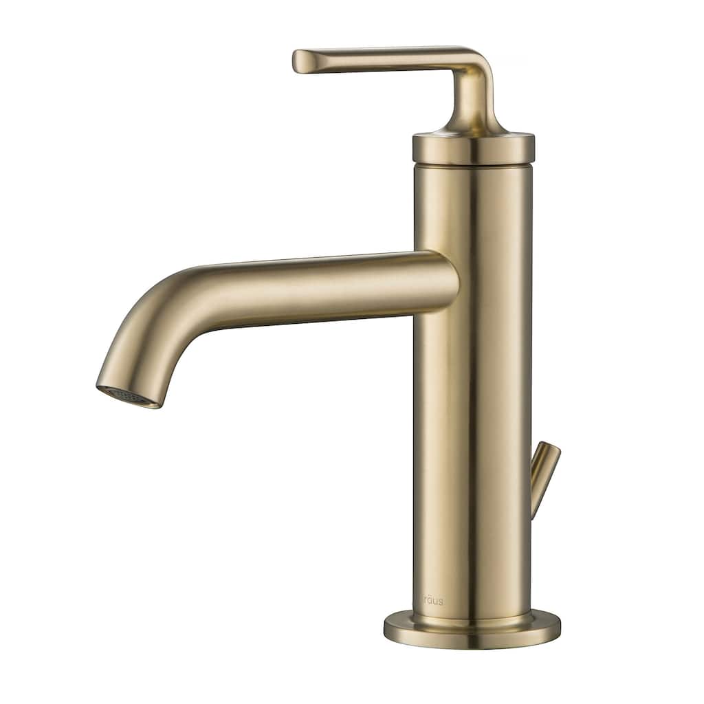 Kraus Ramus 1.2 GPM Single Hole Bathroom Faucet with Pop-Up Drain
