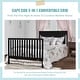 preview thumbnail 5 of 3, Dream On Me Cape Cod 5 in 1 Convertible Crib - Black