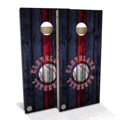 Cleveland Baseball Outdoor Cornhole Board Set