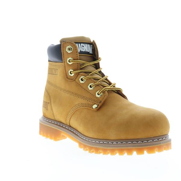 Shop Magnum Gritstone Steel Toe Wheat Mens Work Boots Free