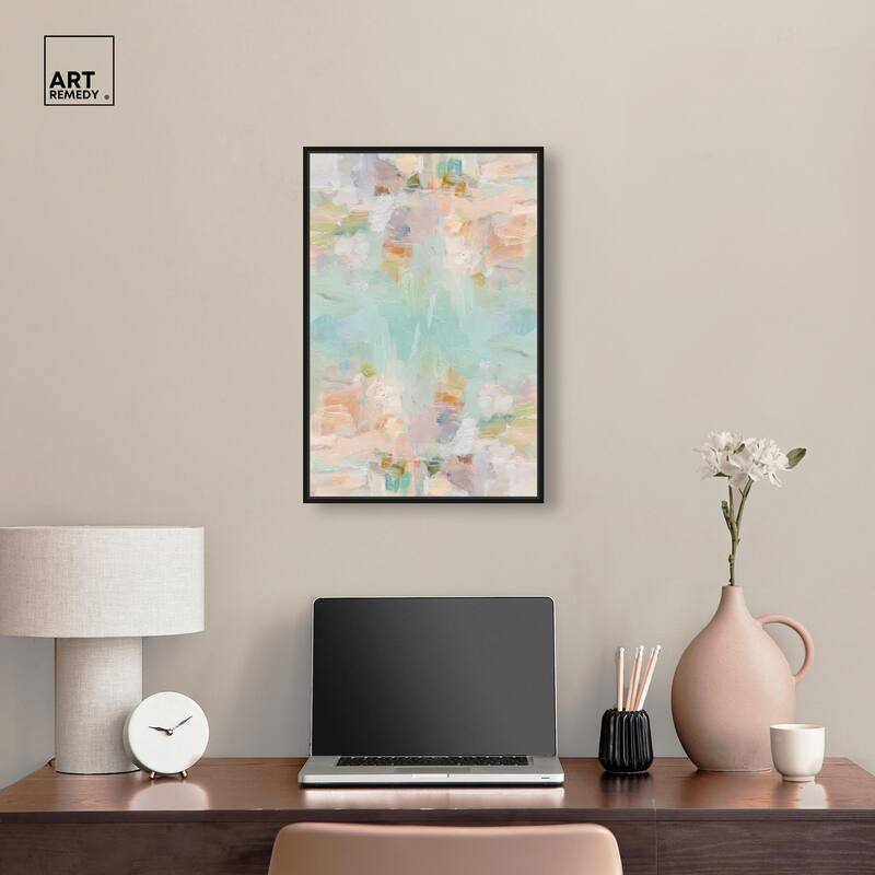 Expressive Swirls Canvas by Art Remedy